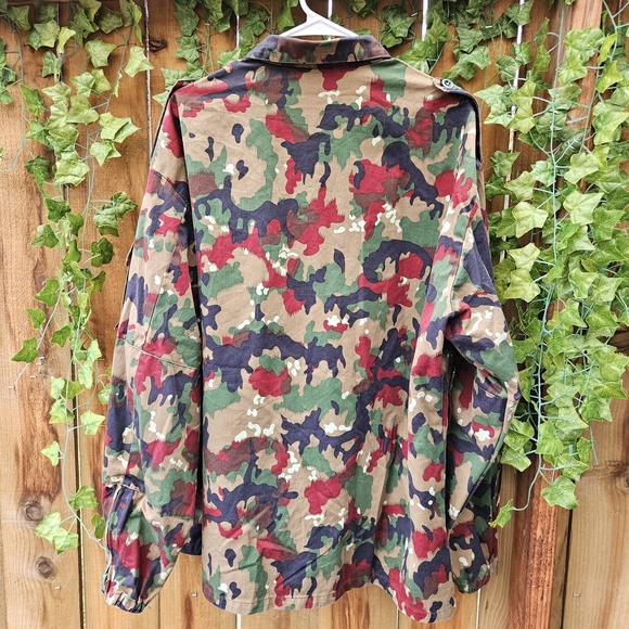 Vintage German Camouflage Military Jacket - Picture 3 of 8